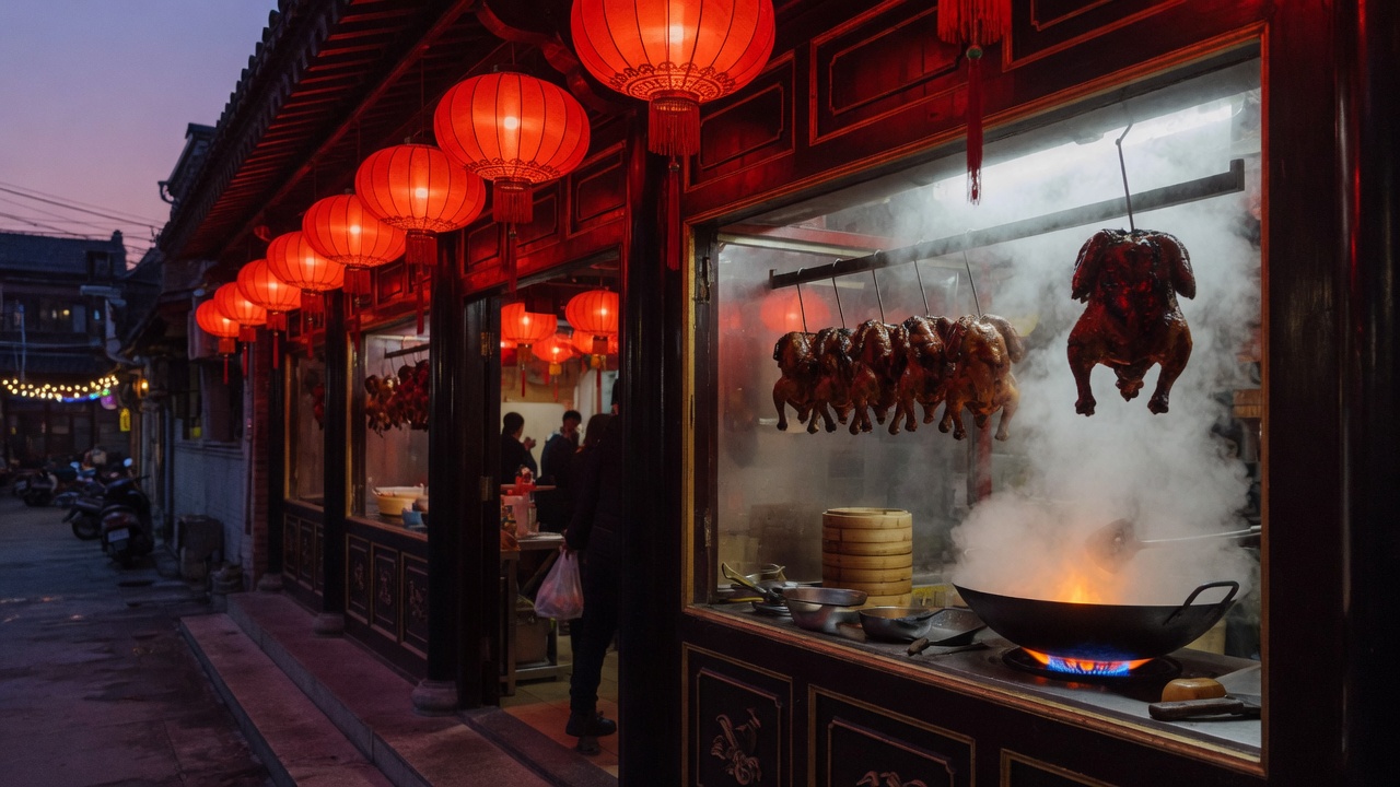 Inside Red Lantern House